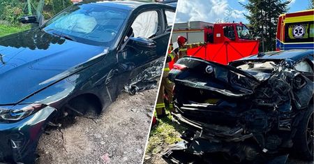 Tragedia w Gawłowie. Kierowca uderzył w przepust drogowy. Nie żyje