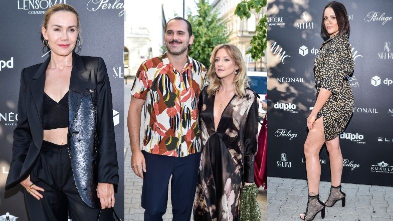 Celebryci na pokazie MMC