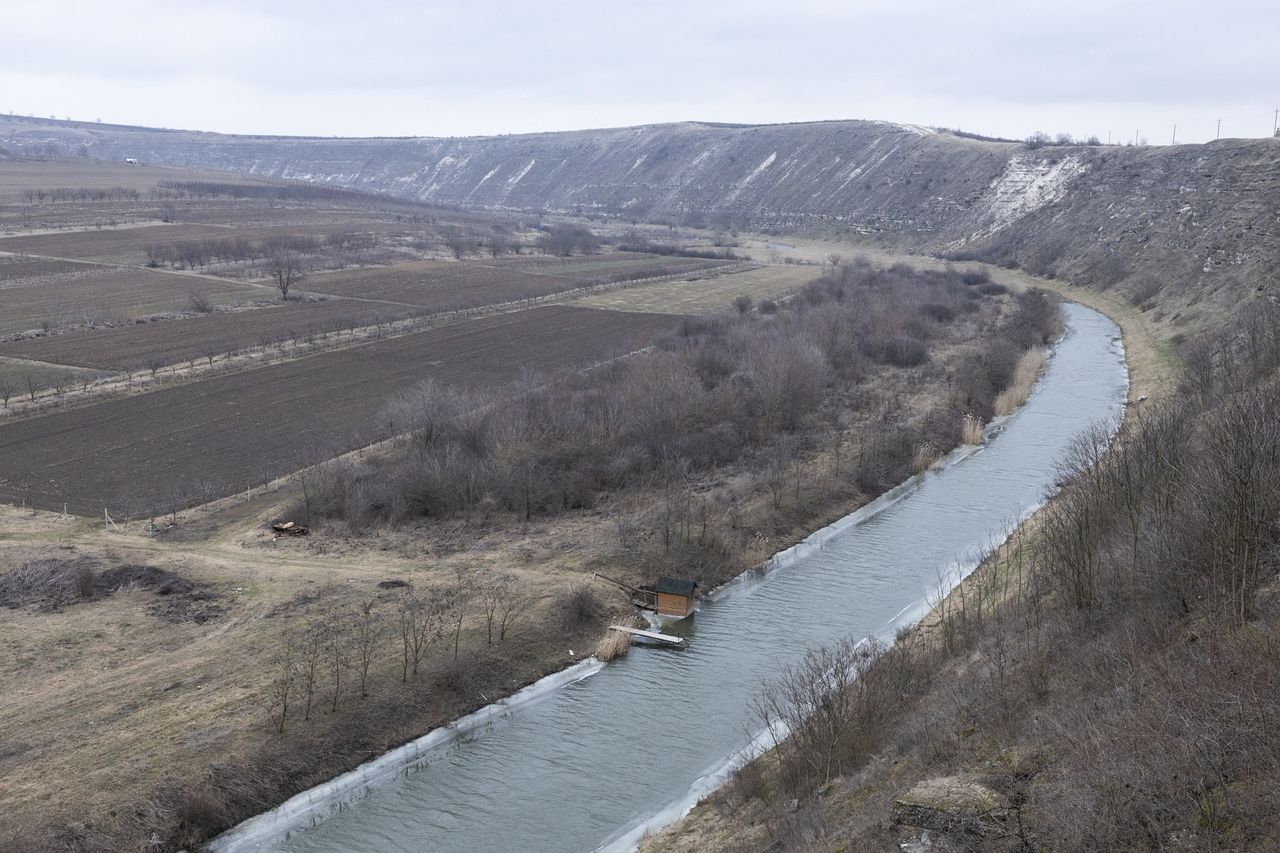 Widok z monastyru Orhei Vechi