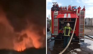 Ogromny pożar w Rosji. W ogniu stanęły trzy zbiorniki paliwa