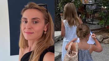 Kasia Tusk wybrała się Z CÓRKAMI do francuskiej galerii sztuki. Lilianna i Maria rosną jak na drożdżach! (FOTO)