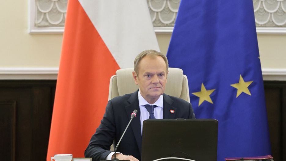 Posiedzenie rz?du Donalda Tuska
Fot. Piotr Molecki/East News Warszawa, 15.01.2024. Posiedzenie rzadu Donalda Tuska w Kancelarii Premiera Rady Ministrow. 
N/z: premier Donald Tusk
Piotr Molecki