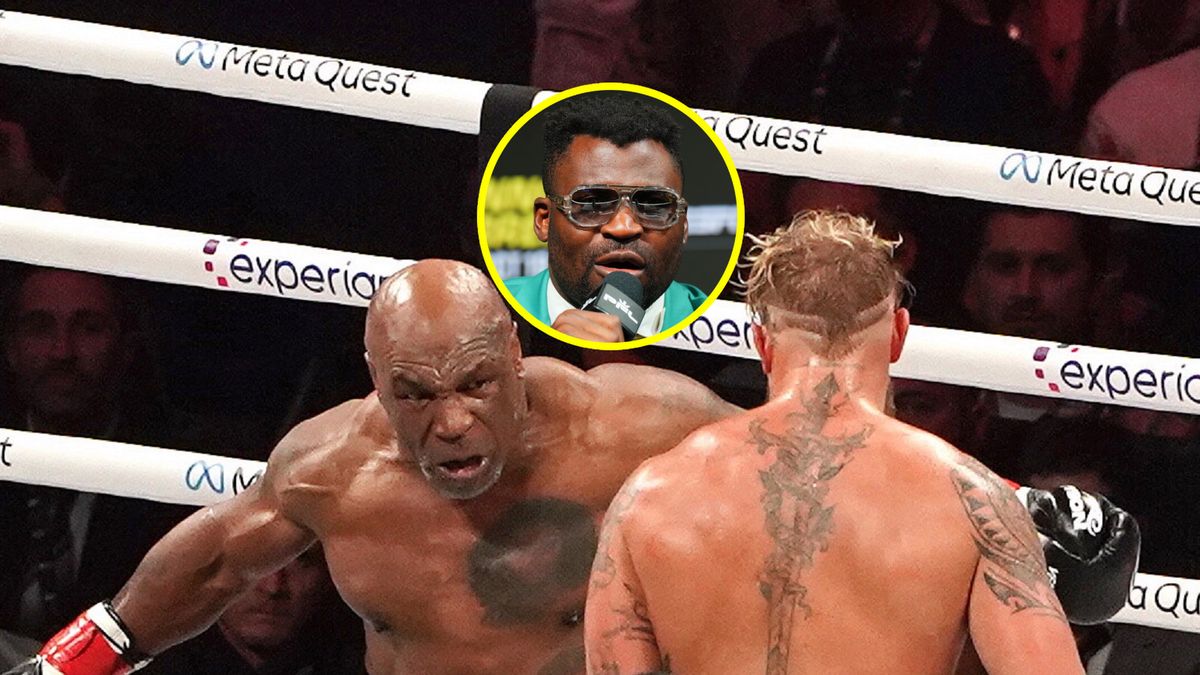 PAP/EPA / DUSTIN SAFRANEK / Getty Images / Cooper Neill / Na zdjęciu: Francis Ngannou, Mike Tyson i Jake Paul