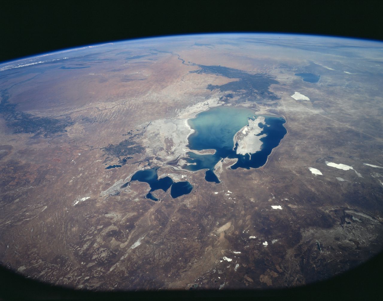 Earth seen from space - illustrative image