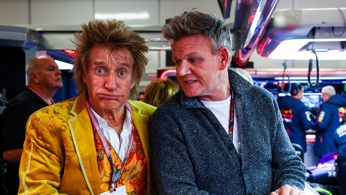 Materiały prasowe / Red Bull / Na zdjęciu: Rod Stewart (z lewej) i Gordon Ramsay