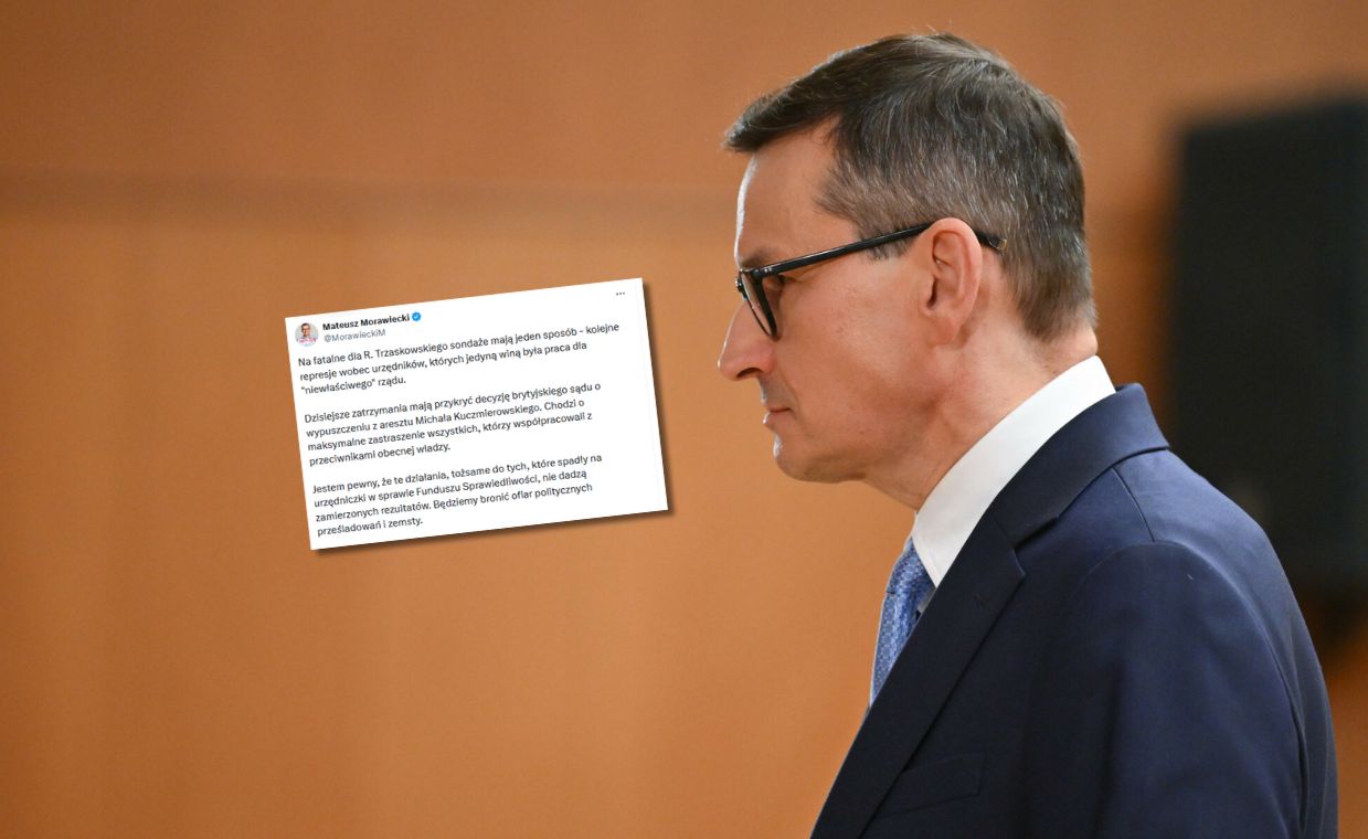 Morawiecki reaguje po zatrzymaniach współpracowników