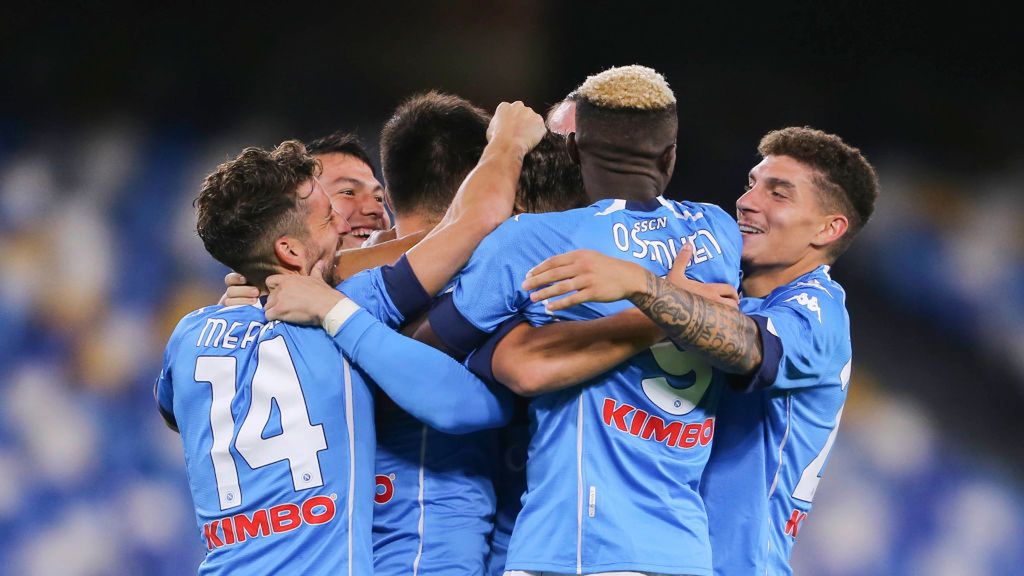 Getty Images / Antonio Balasco/KONTROLAB/LightRocket / Na zdjęciu: piłkarze SSC Napoli