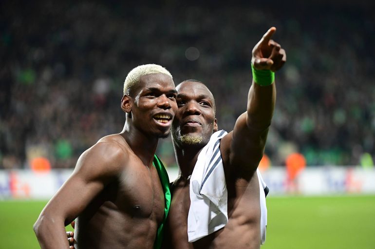 Florentin Pogba (z prawej) wraz z bratem Paulem