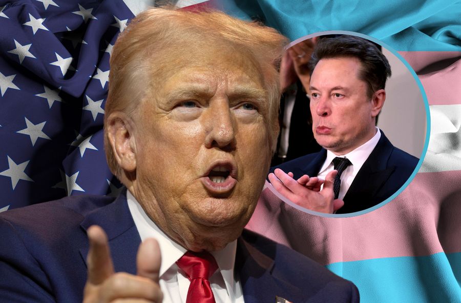 Donald Trump’s transphobic comments applauded by Elon Musk