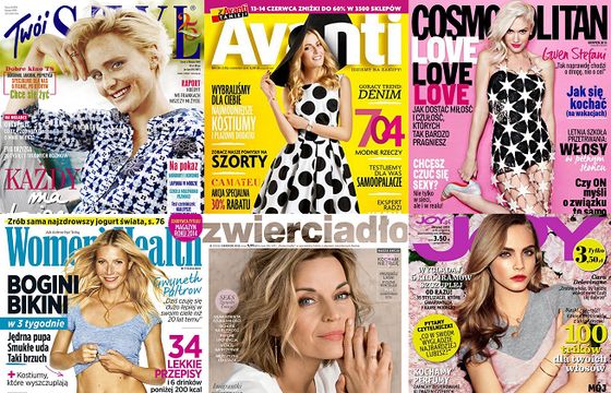 W ciągu 10 lat sprzedaż „Twojego Stylu” spadła o 20 proc., „Avanti” 27 proc. a „Glamour” 55 proc. (raport)