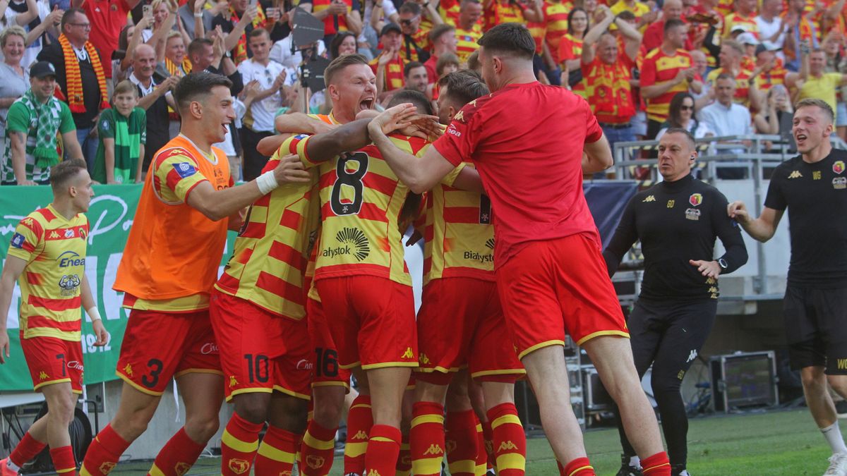 PAP / Artur Reszko / Na zdjęciu: piłkarze Jagiellonii