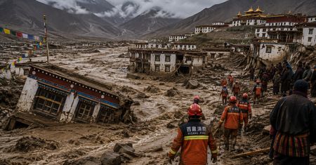 Katastrofalna powódź na granicy Nepalu i Tybetu. Bilans ofiar przekroczył 1270 osób