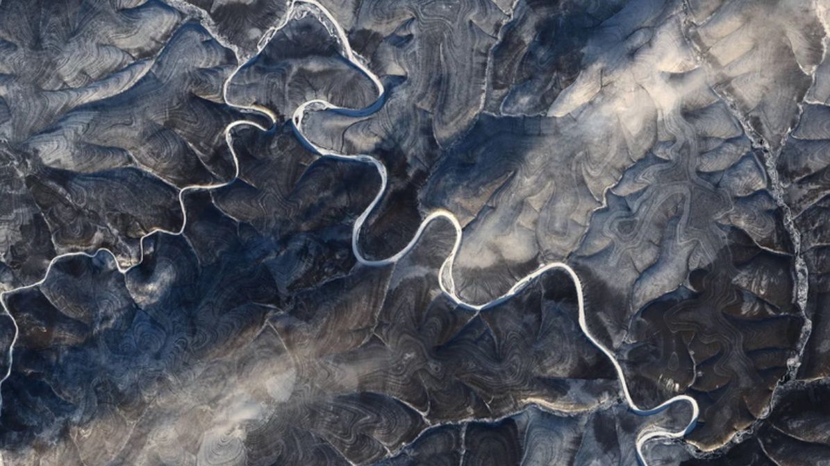 Wirujące wzgórza w Rosji