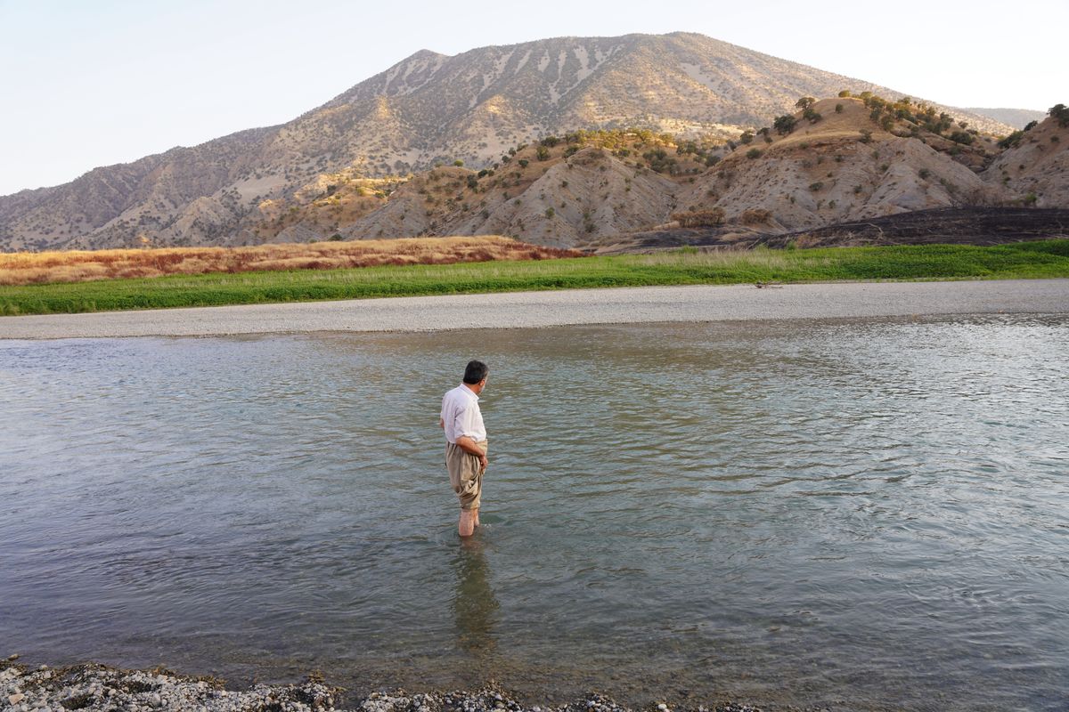 Poziom wody w tamach w prowincji Sulaymaniyah spadł w ostatnim okresie z powodu wybudowania zapory Dukan na rzece Little Zab 