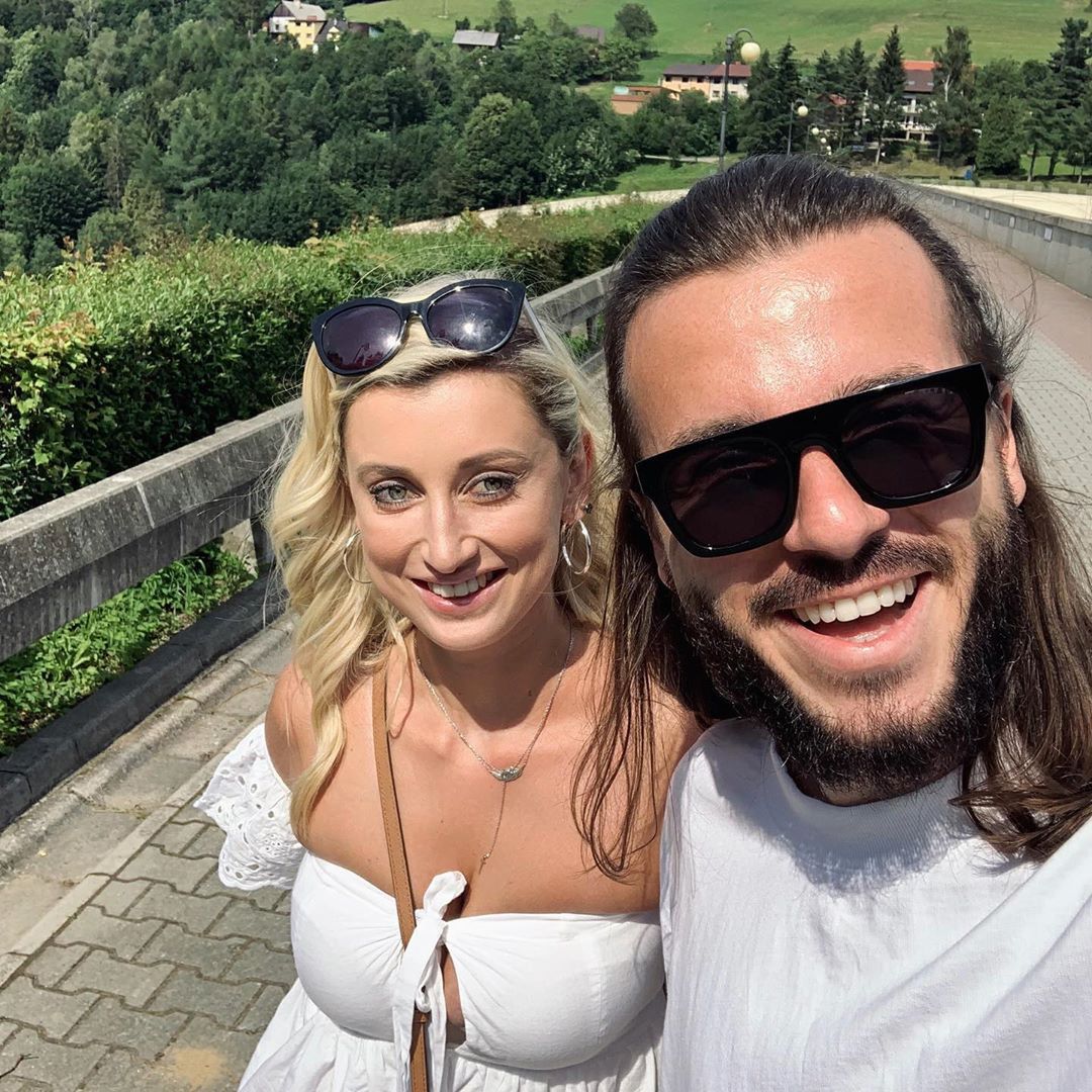 Justyna Żyła i Paweł Piekut
