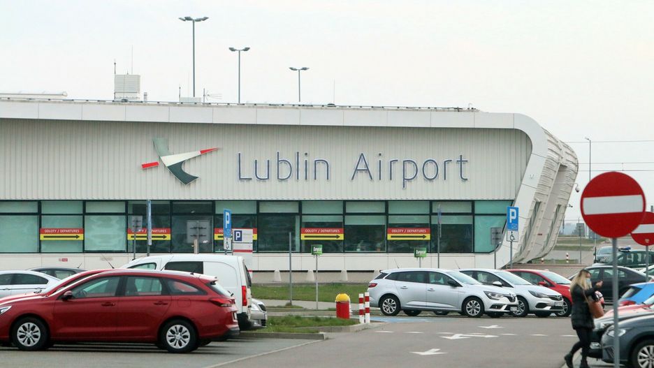 Lotnisko w Lublinie. To tam podchodził do lądowania prezydencki samolot