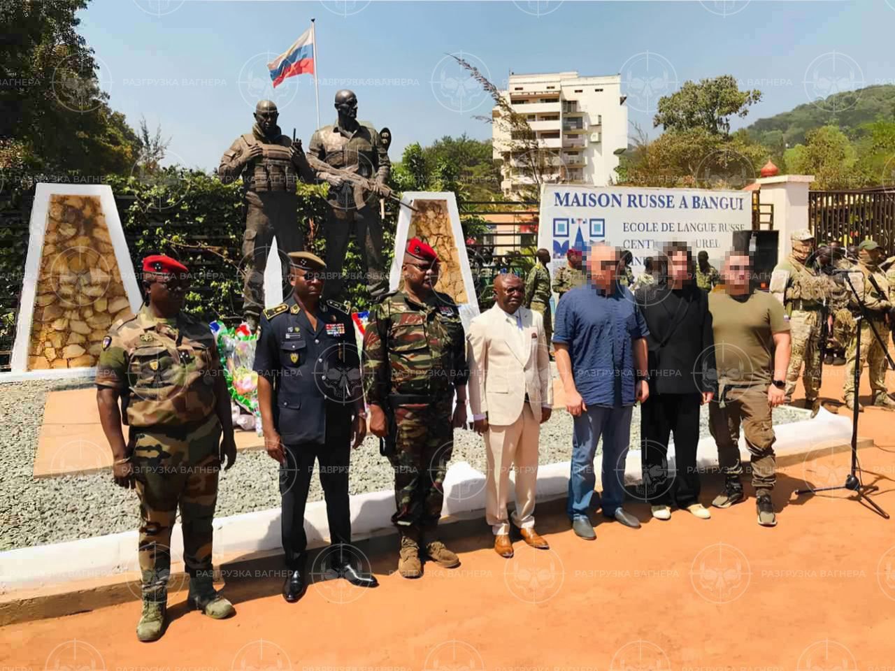 Prigozhin and Utkin Monument