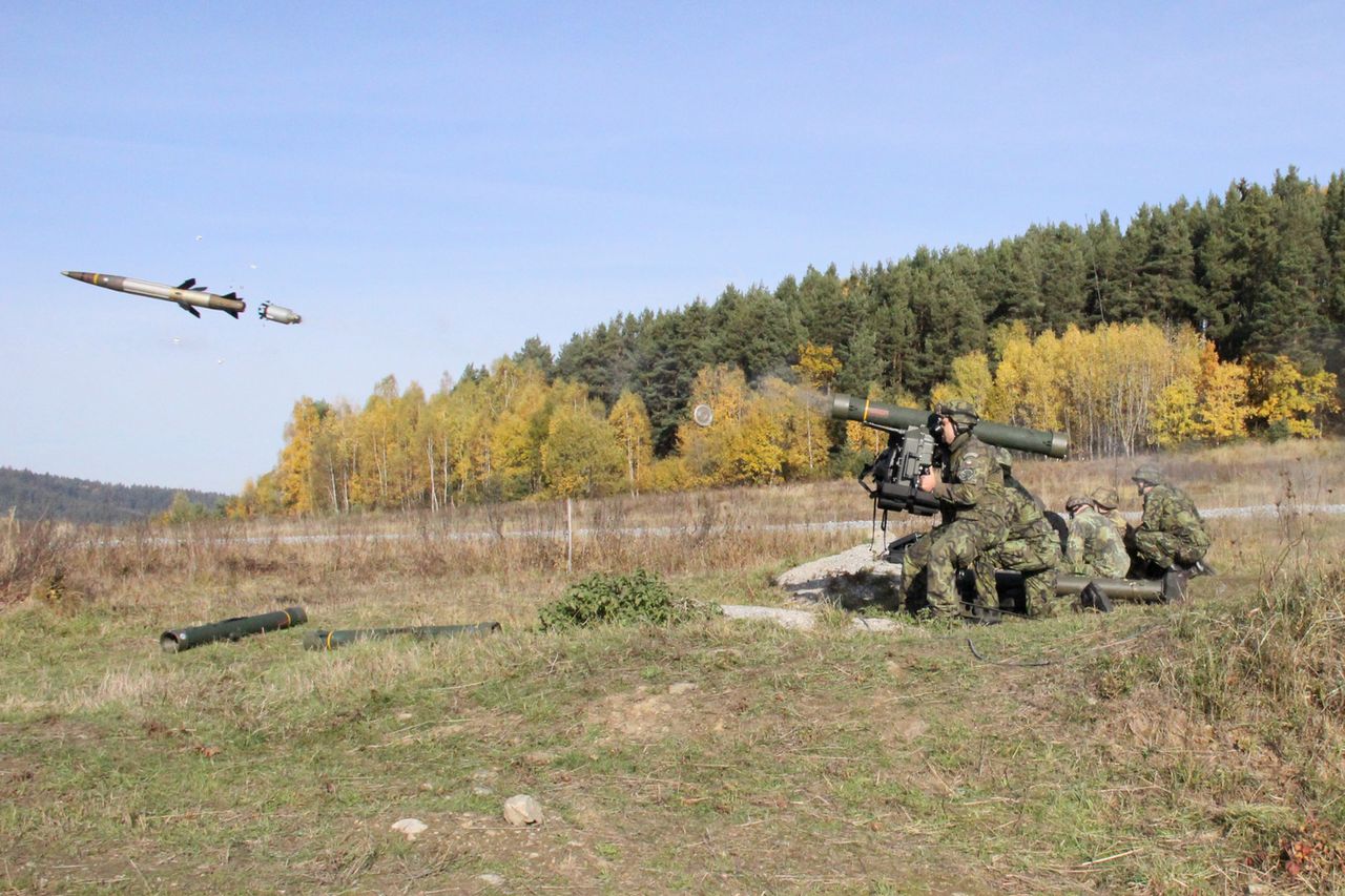 Polygonal shooting of the RBS-70 NG system.