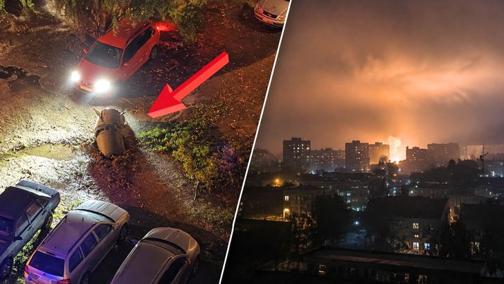 Rakiety balistyczne w Kijowie. Rosjanie uderzyli w centrum miasta
