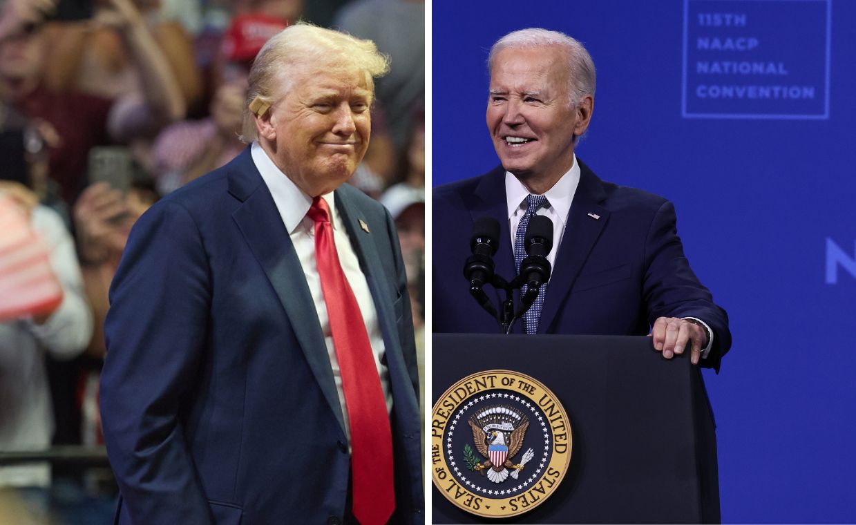 Donald Trump i Joe Biden