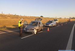 Spowodowała kolizję pod wpływem narkotyków. Nagle zaczęła biegać po drodze