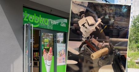 Robot podał klientowi hot-doga bez bułki. Żabka reaguje na wpadkę