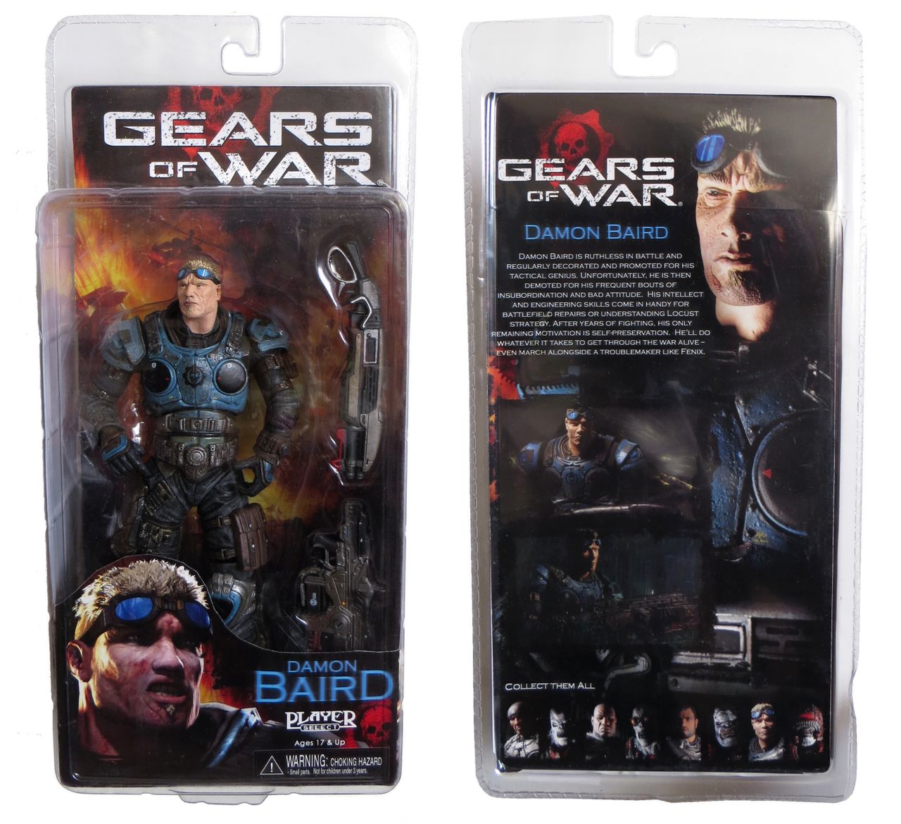 Figurkowy zawrót głowy - Gears of War Series 2 Damon Baird