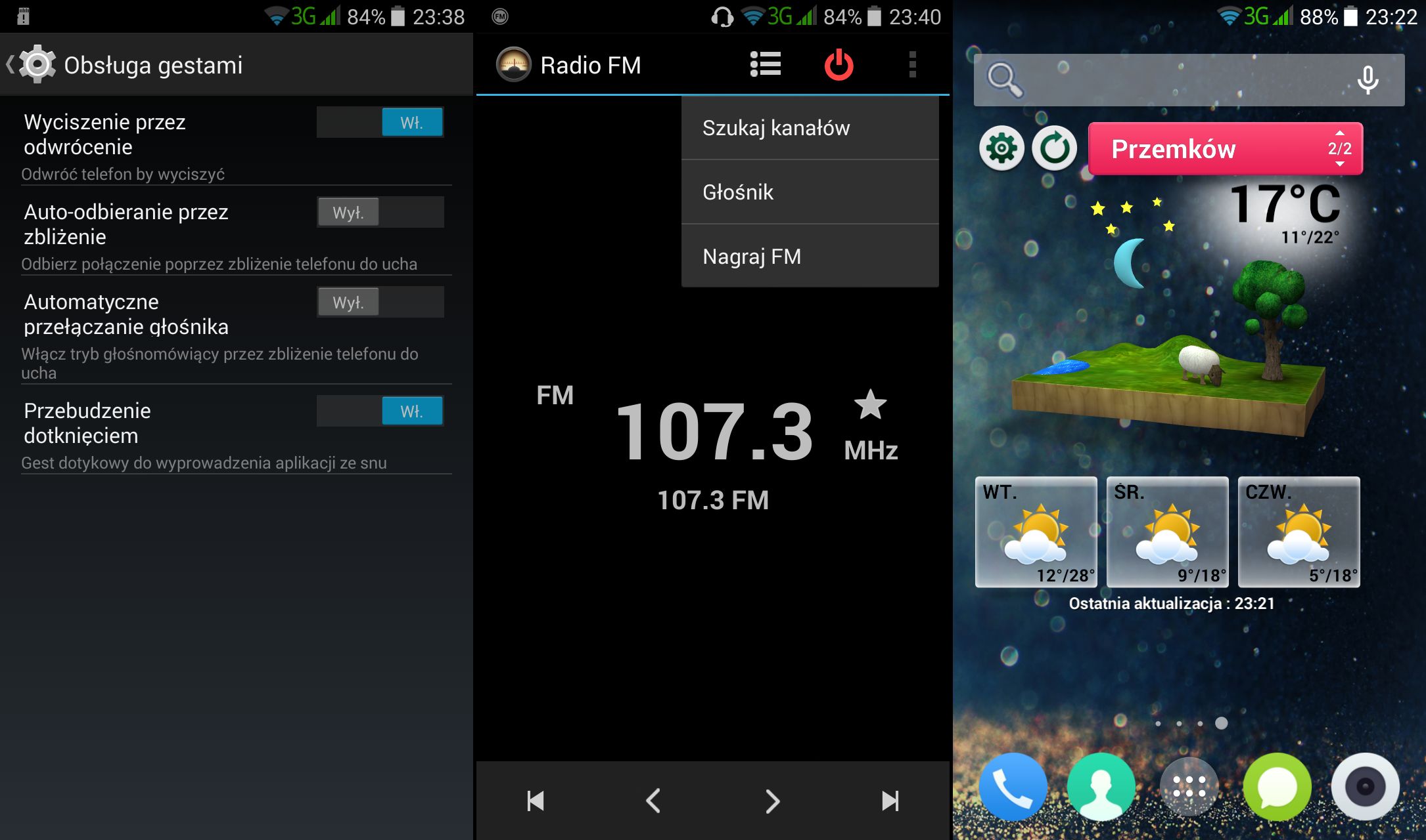 Test myPhone Infinity 3G: szybki Android z wyblakłym ekranem 8