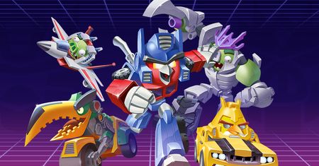Wściekłe ptaki zmieniają się w Transformersy na Androidzie