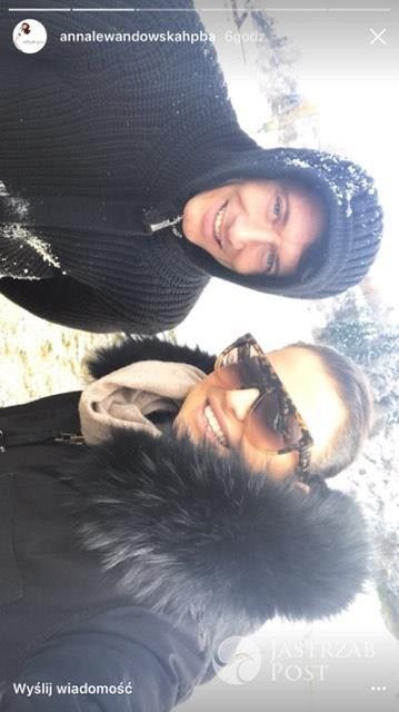 Anna Lewandowska i Robert Lewandowski w górach