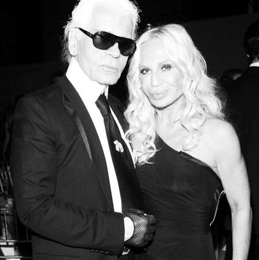 Donatella Versace pożegnała Karla Lagerfelda