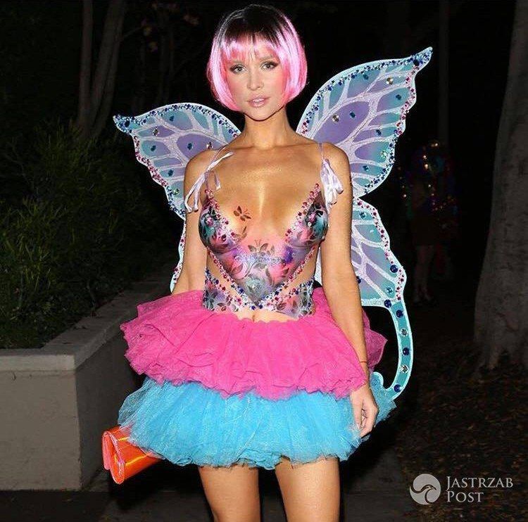Joanna Krupa przebrała się za motyla Halloween 2016