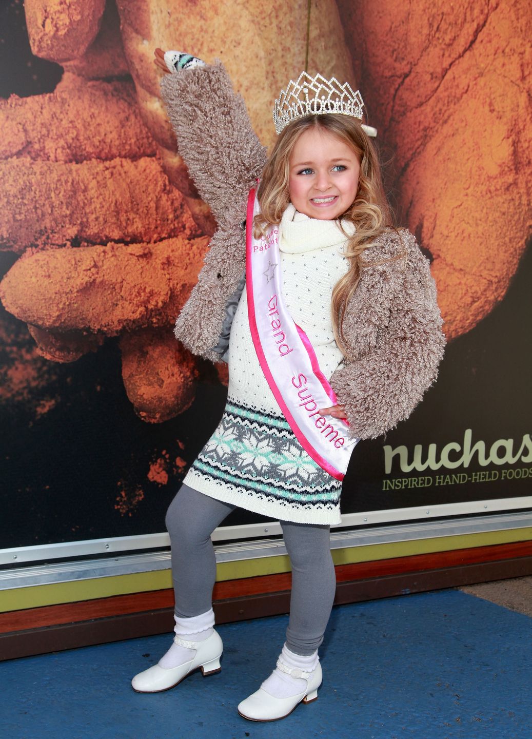 Isabella Barrett przed laty jako "mała miss" 