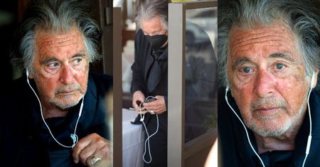 80-letni Al Pacino sączy kawę, smutno wpatrując się w przestrzeń. Poznajecie go jeszcze? (ZDJĘCIA)