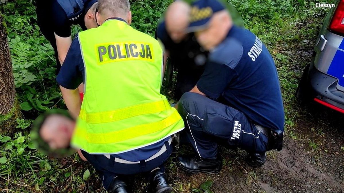 Policja zatrzymała agresywnego mężczyznę, który pobił człowieka