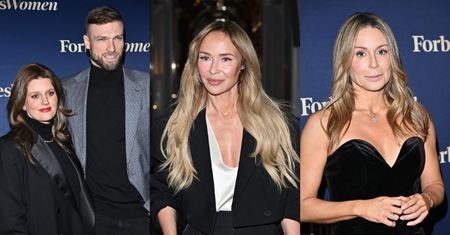 Małgorzata Rozenek, ciężarna Zofia Zborowska i Joanna Przetakiewicz pozują na gali Forbes Woman. Klasa? (ZDJĘCIA)