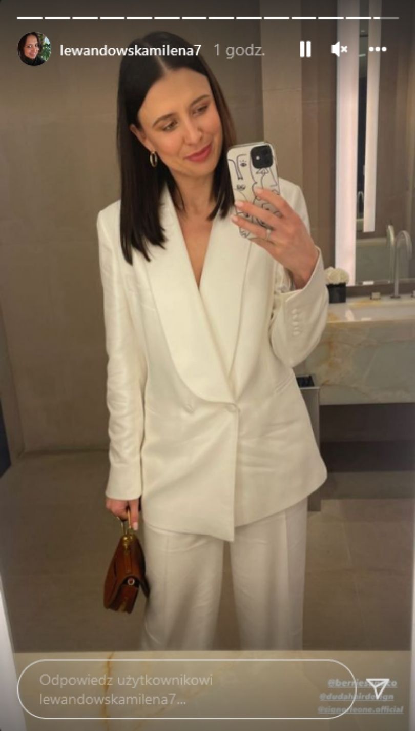Siostra Roberta Lewandowskiego wspiera go w Dubaju(Instagram)