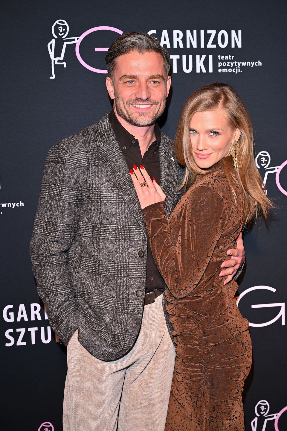 Marcin Rogacewicz i Agnieszka Kaczorowska