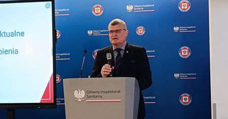 GIS o zachorowaniach na grypę. "Jesteśmy w szczycie fali"