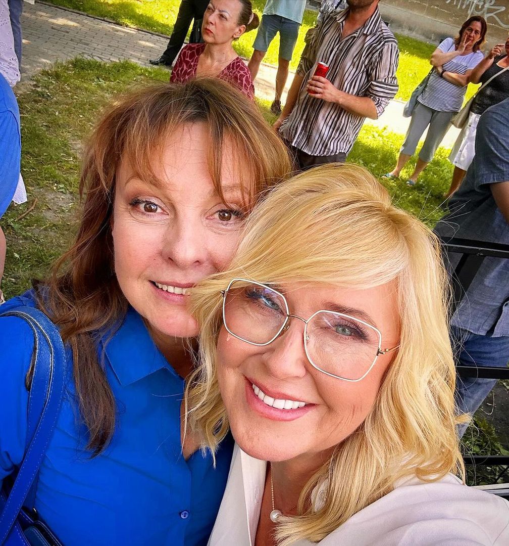 Agata Młynarska i Justyna Sieńczyłło