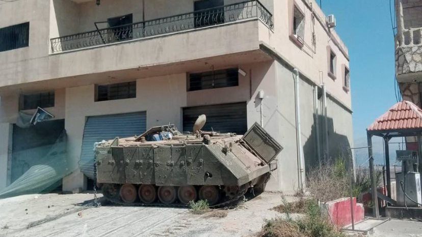 Izraelski transporter M113 Zelda jako koń trojański.
