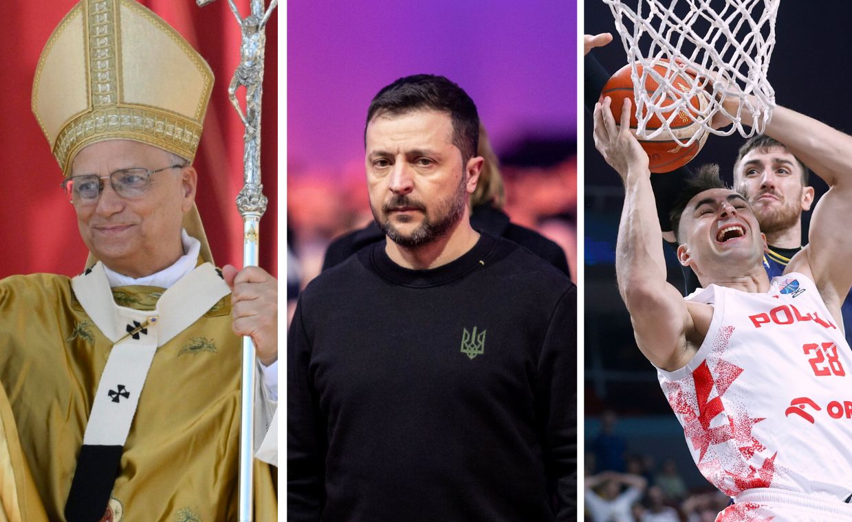 Zniszczenia w Kijowie, sukces polskich koszykarzy [SKRÓT DNIA]