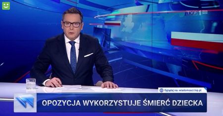 Śmierć syna posłanki PO. Skandaliczny materiał "Wiadomości"