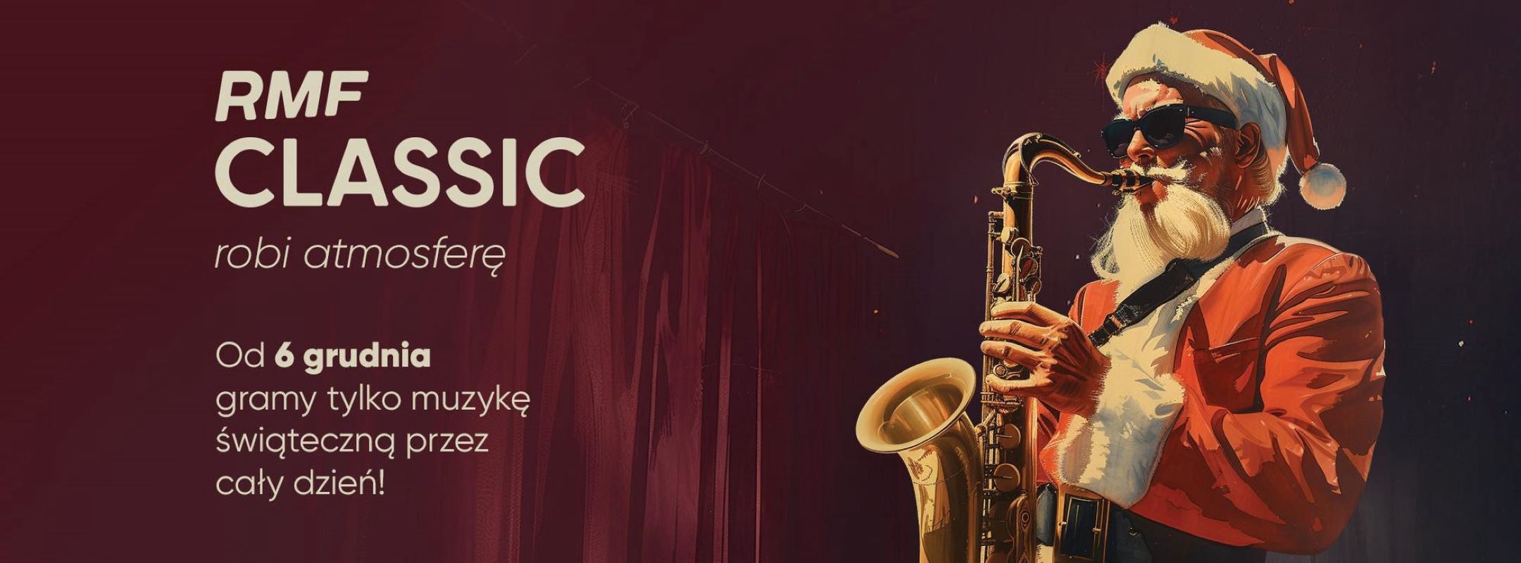 RMF Classic znów z samą muzyką świąteczną przez 20 dni. Tym razem start później