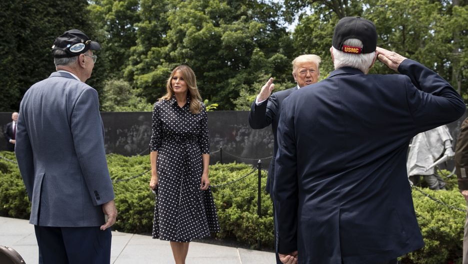 Melania Trump niczym Kate Middleton