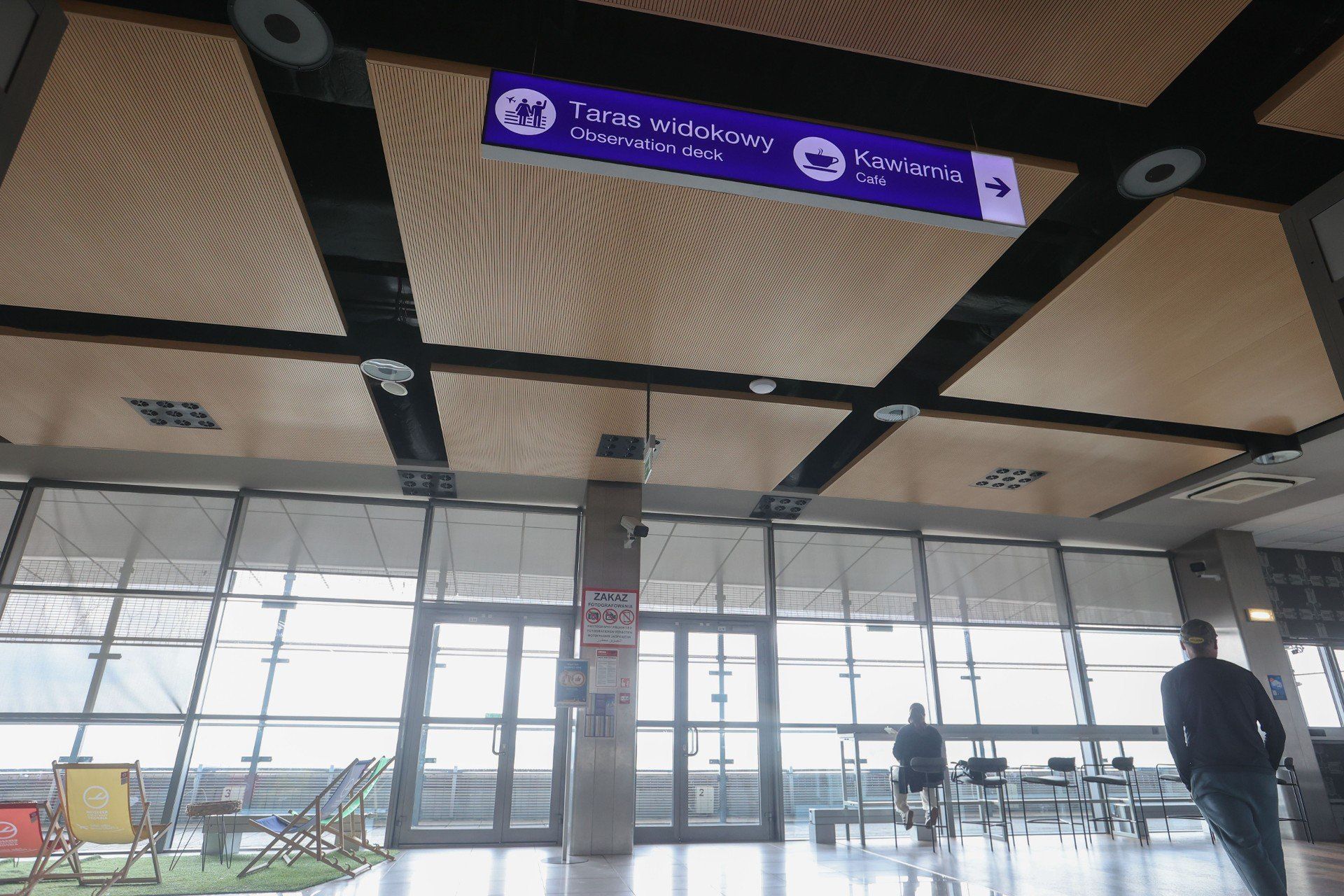 Taras widokowy na lotnisku Rzeszów Jasionka