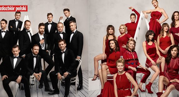 Dwie okładki z aktorami i aktorkami na 20. urodziny dwutygodnika „Viva!”