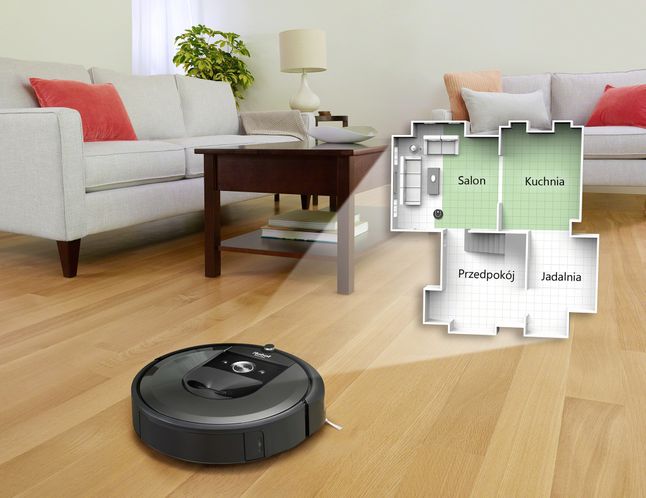 Roboty Roomba wykorzystują uczenie maszynowe do wykrywania i sugerowania stref sprzątania
