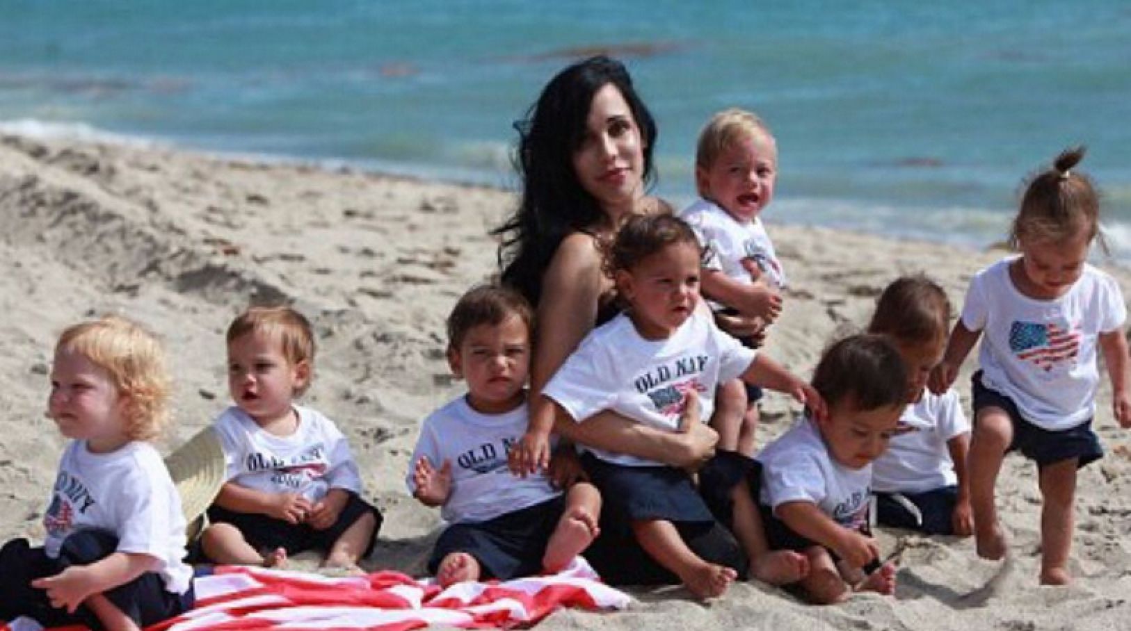 Nadya Suleman z dziećmi