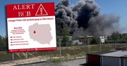 Duży pożar hali produkcyjnej pod Poznaniem. Jest alert RCB